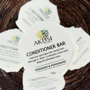 rosemary peppermint conditioner bar